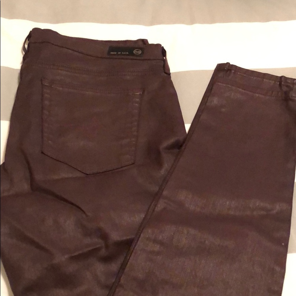 Waxed Jeans